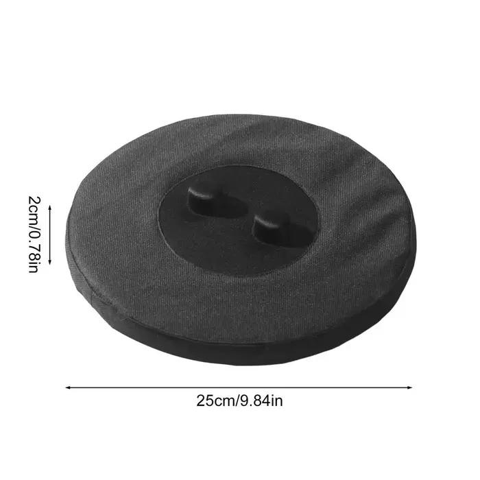 Coussin de tabouret télescopique, coussin de siège pliable rond et épais, confortable avec mousse à 