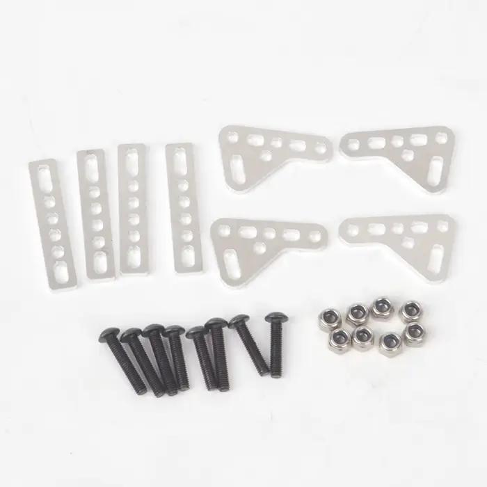 Support d'amortisseur Double en aluminium, pour Traxxas TRX4 TRX6 Axial SCX10 II 90046 90047 D90 D11