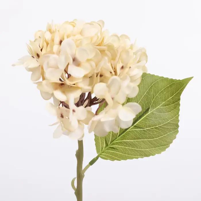 Fleurs artificielles Hortensia Fausses Décoration d'intérieur Automne Couronne de mariage Bouquet de