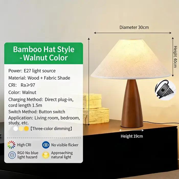 Lampadaire moderne du milieu du siècle Designer Wabi Sabi lampadaire rustique en bois naturel pour s