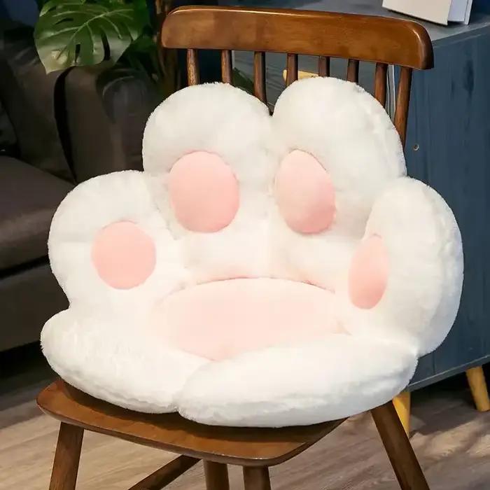 Coussin anti-rayures pour chat coupé 60cm x 70cm, coussin de sol en peluche douce, chaise Kawaii, co