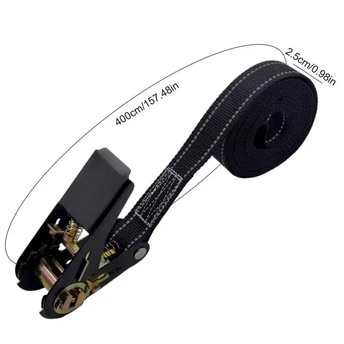 Tendeur à cliquet pour sangle de chargement, tendeur fixe pour voiture de fret, corde de serrage pou