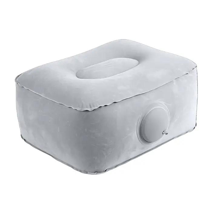 Coussin gonflable de type pression pour repose-pieds, idéal pour la voiture, le camping, les concert
