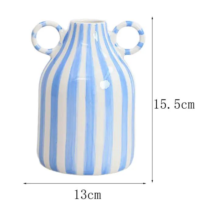 Vase à fleurs décoratif, accessoire Photo, Vase en porcelaine pour pot de fleurs moderne, Vase décor