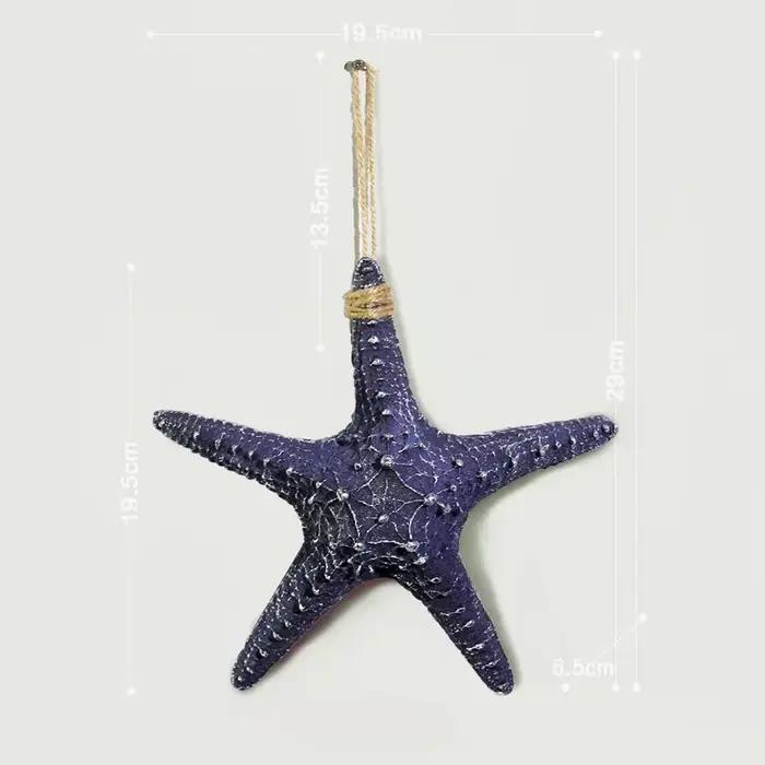 Décoration Murale Créative Coquillages et Étoiles de Mer pour la Maison, la Chambre et le Salon – Va