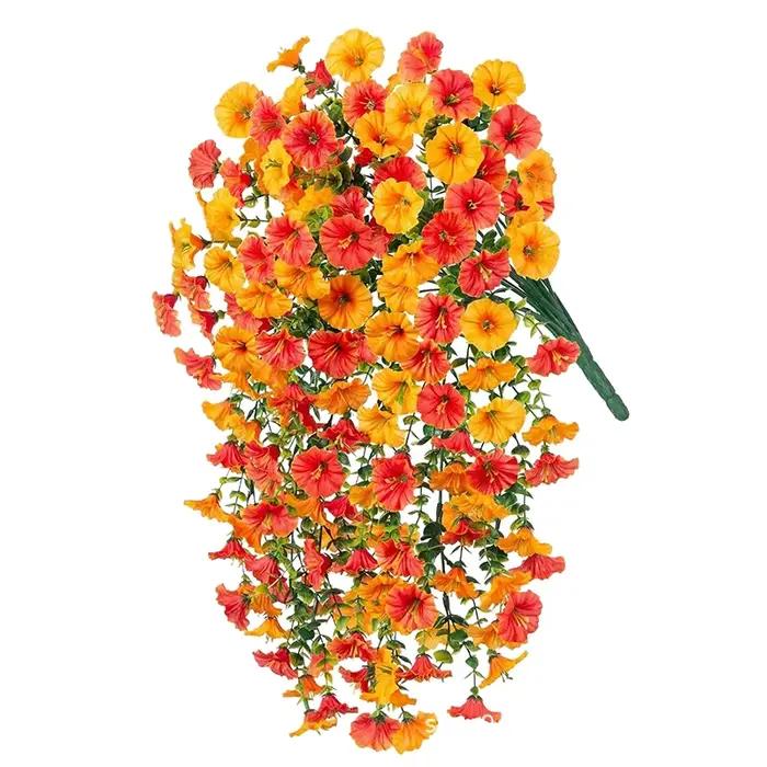 Décoration murale artificielle en rotin, 1 pièce, pour fête de mariage en plein air, jardin, cour, g