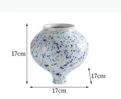 Vase en céramique à bouche étroite, vases à fleurs artistiques, vases décoratifs, vases hydroponique