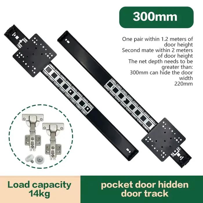 Accessoires de quincaillerie pour porte coulissante pliante de placard, porte papillon, porte escamo