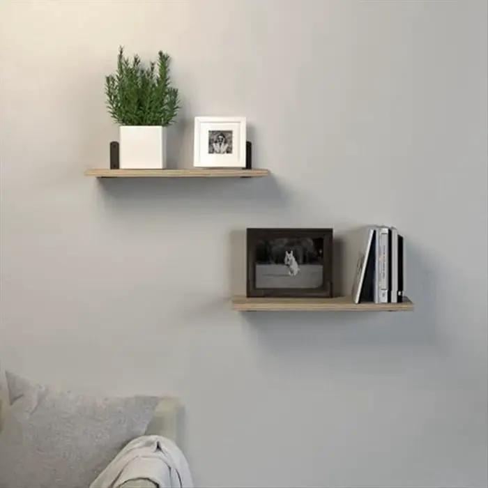 [CLOS] Étagères flottantes, étagères flottantes en bois pour décoration murale, étagère de salle de 