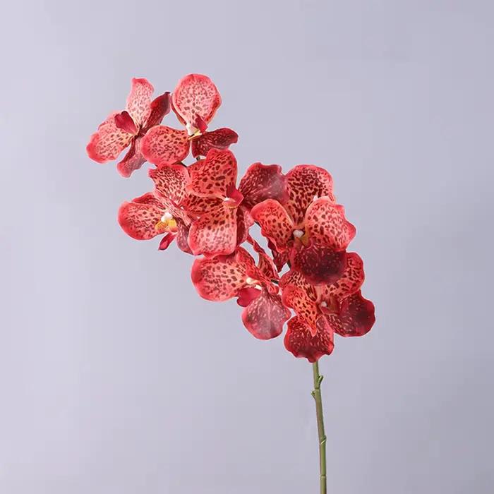 Décoration de vase 80 CM, orchidée Vanda artificielle, Phalaenopsis en plastique hydratant, branche 