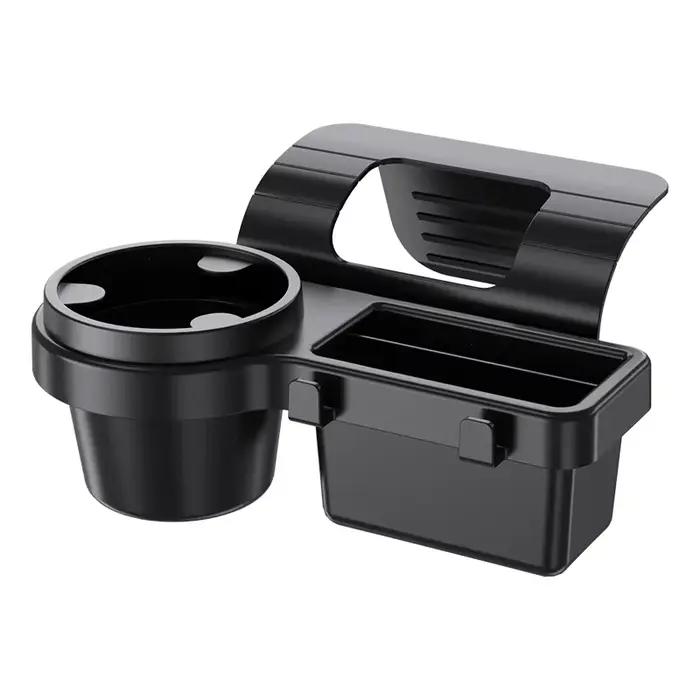 Support de téléphone pour porte-gobelet de voiture, plateau de rangement pour porte latérale, fenêtr