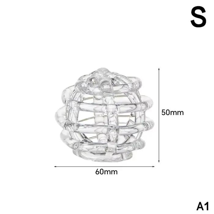 Vase en verre transparent créatif, récipient floral de style zen, ornement de bureau moderne pour la