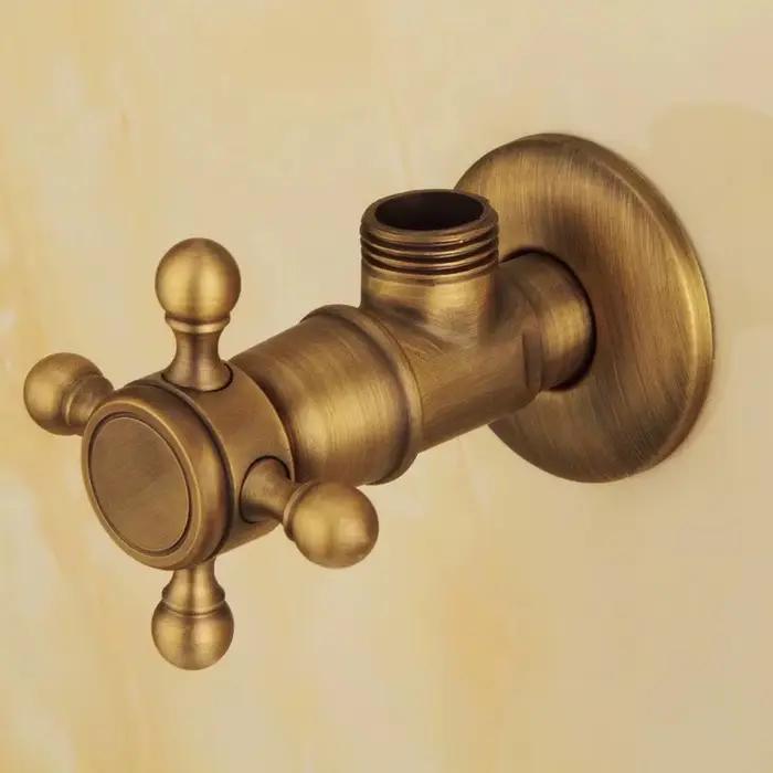 BAKALA – vanne triangulaire en Bronze, vanne de contrôle de l'eau, vanne triangulaire Antique, vanne