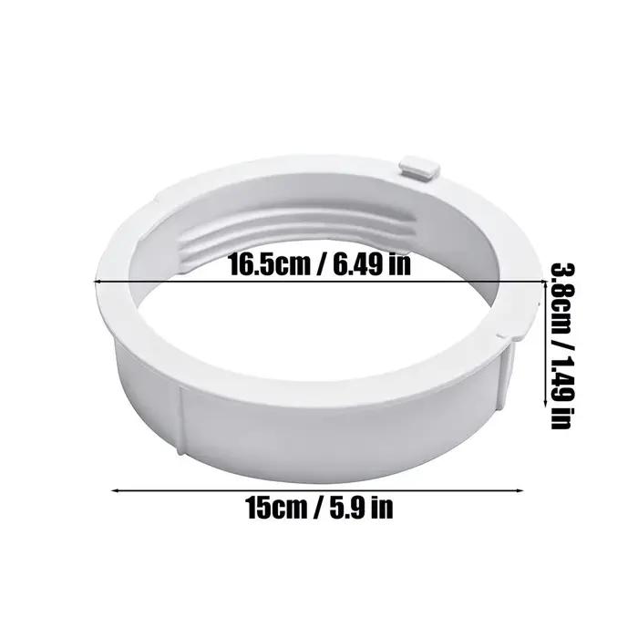 Connecteur de tuyau de climatiseur 15 cm, adaptateur pour climatiseur portable, connecteur de tuyau 