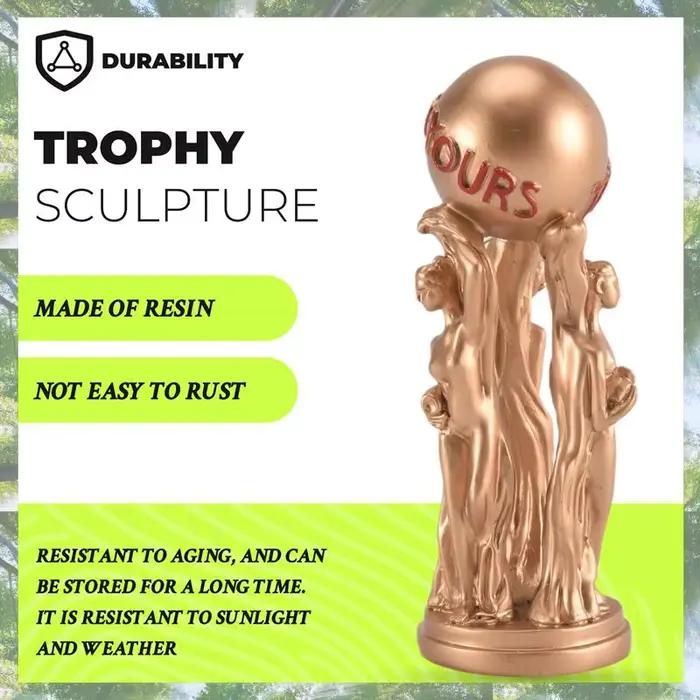 Premium-le monde est votre statue trophée pour bureau décoration de la maison cérémonie de remise de