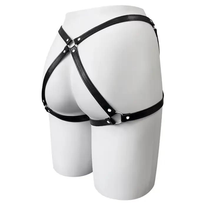 Sangles de bondage en cuir. Accessoires sexy en forme de papillon. BDSM. Sangles de maintien des han