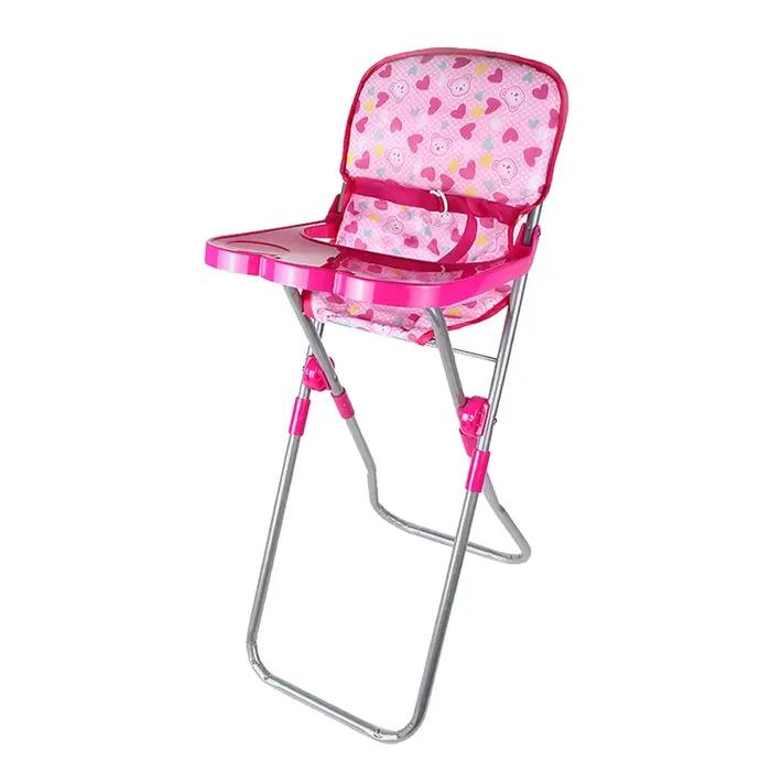 DollNursery – Chaise haute de salle à manger en ABS pour poupée Reborn de 9 à 12 pouces, accessoires pour poupée Mellchan