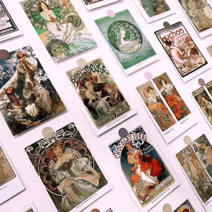 Cartes postales d'artistes célèbres