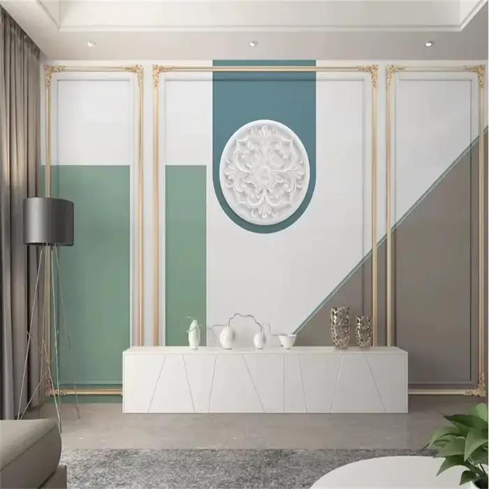 Papier peint mural photo moderne personnalisé