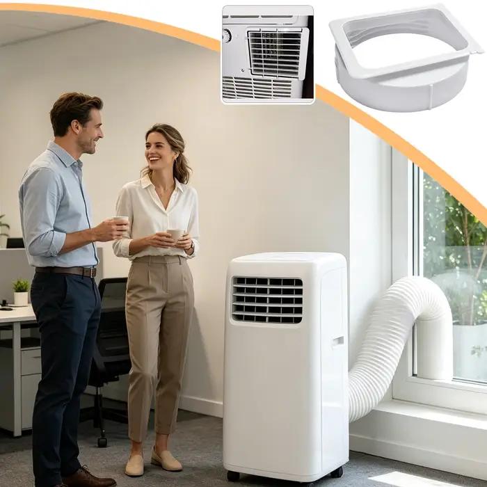 Connecteur de tuyau de climatiseur 15 cm, adaptateur pour climatiseur portable, connecteur de tuyau pour climatiseur domestique, intérieur, cuisine, unité de fenêtre, chambre