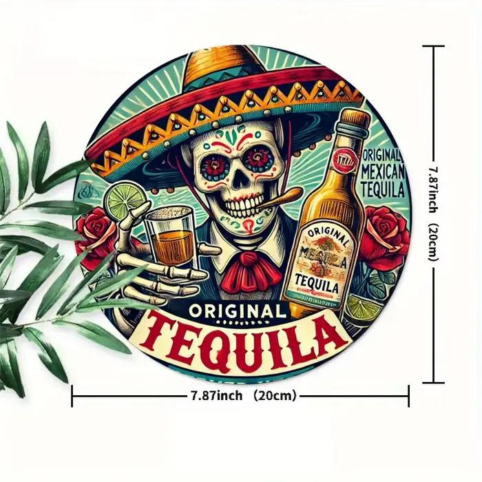 [1 logo décoratif Tequila] 1 logo décoratif Tequila de style Art déco