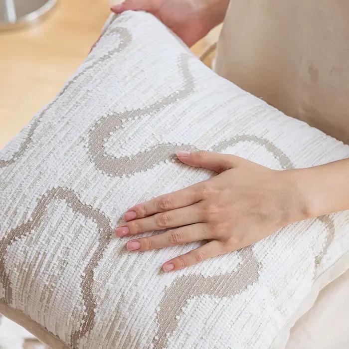 Juste de Coussin de Luxe en Fourrure Artificielle