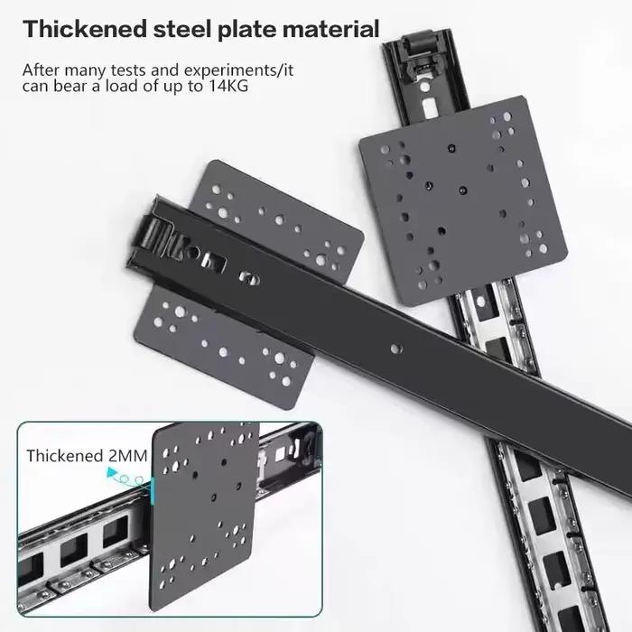 Accessoires de quincaillerie pour porte coulissante pliante de placard, porte papillon, porte escamotable inversée, porte escamotable dissimulée pour armoire