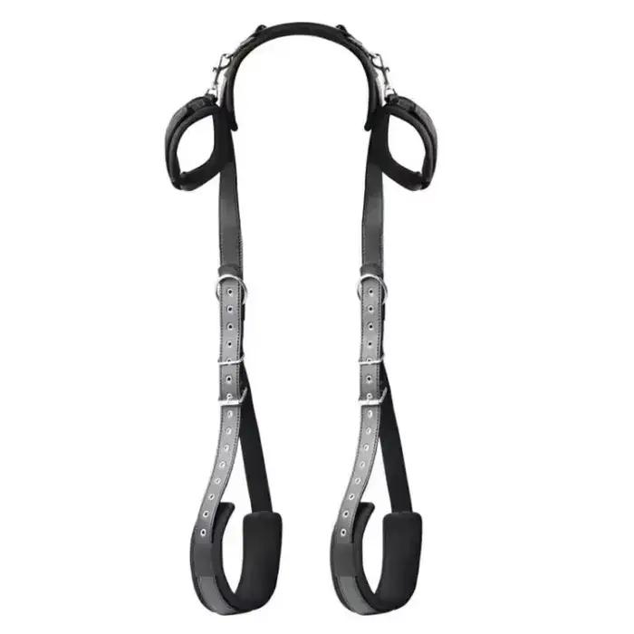 Sangles sexuelles d'esclave BDSM, Kits d'accessoires érotiques, menottes sexuelles, contraintes, jambes ouvertes, manchettes de cheville, harnais de Bondage SM, Bandage de lit