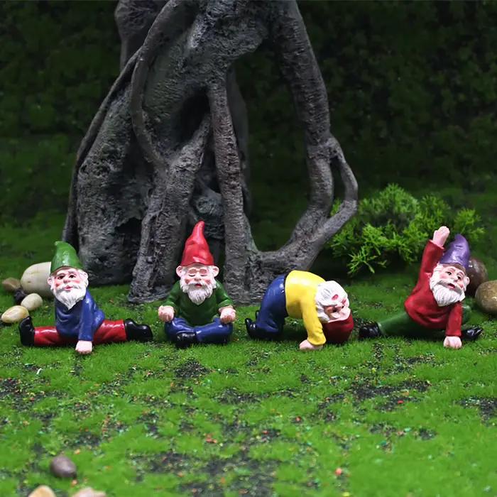 Statue de Gnome de jardin créative
