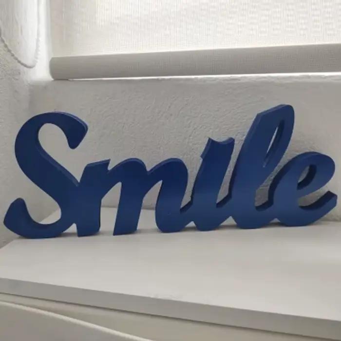 Lettres en bois pour la décoration de mariage