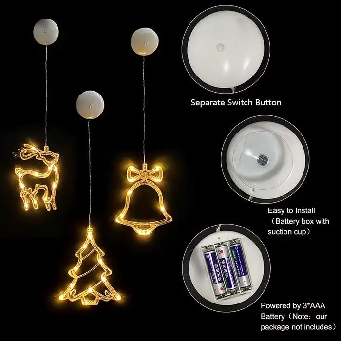 Lampe LED suspendue à ventouse
