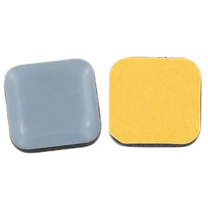 20 pièces pieds planeur patins coulissants meubles de maison curseurs meubles planeurs PTFE carré plancher Mover tampons pour matériel ménager ﻿