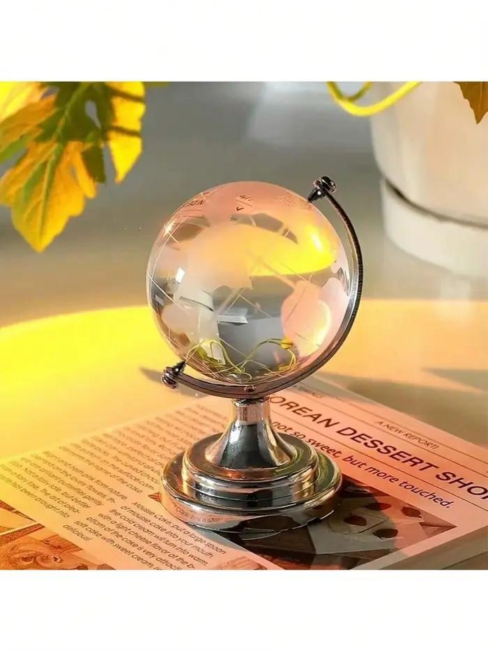 Globe en cristal haute transparence