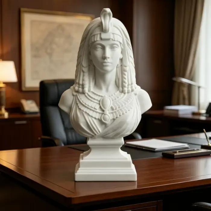 Buste de Cléopâtre, sculpture égyptienne