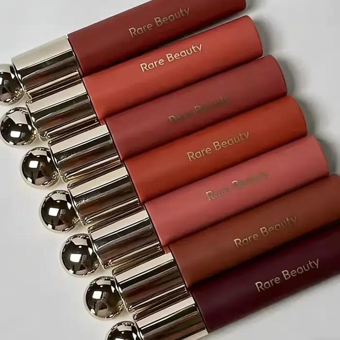 Rare Beauty Huile à lèvres teintée douce 7 couleurs, effet gloss, hydratante, maquillage naturel, cosmétiques Hope Happy Wonder Delight