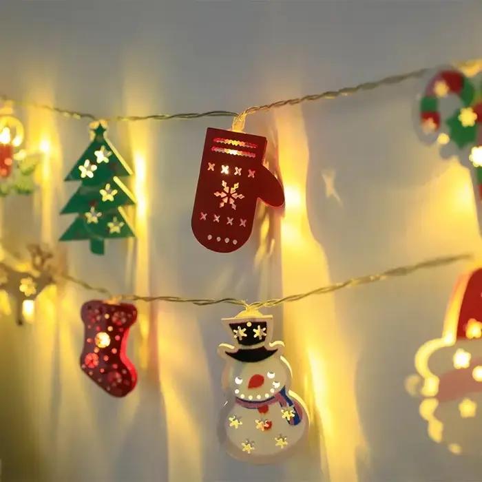 Guirlande lumineuse LED bleue pour décoration intérieure et extérieure, Noël, mariages et fêtes familiales