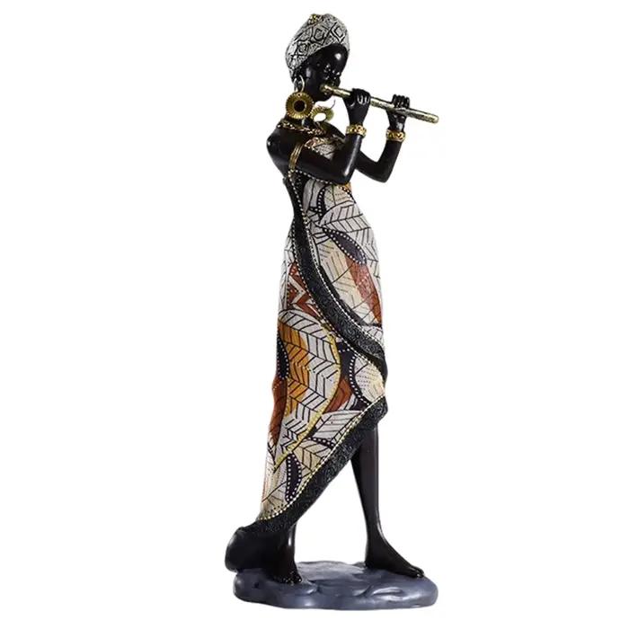 Statue africaine en résine