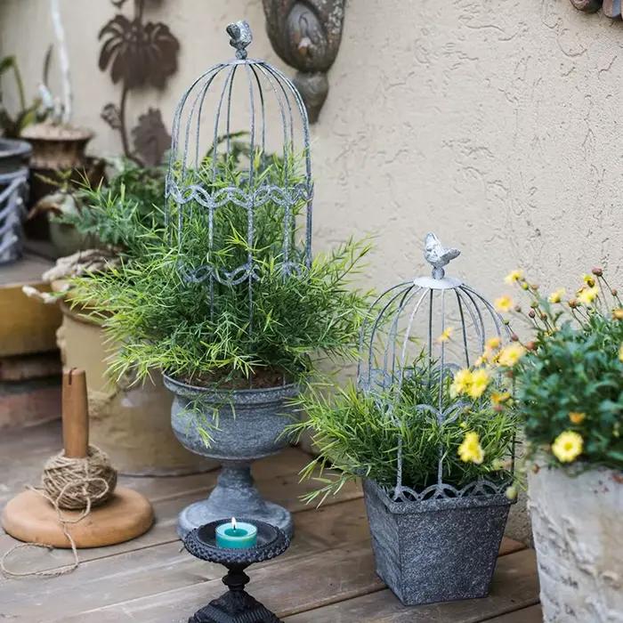 Cage à oiseaux Vintage