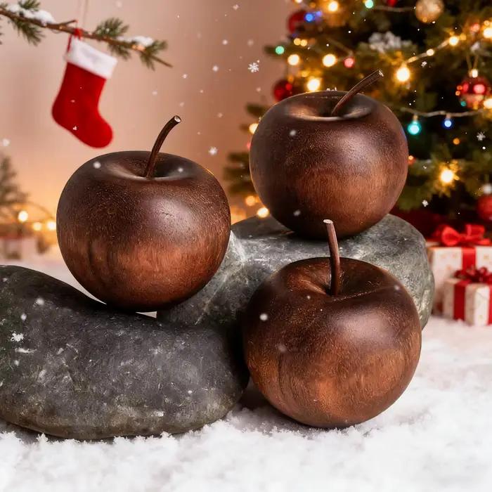 Ornement en bois massif parfumé aux fruits