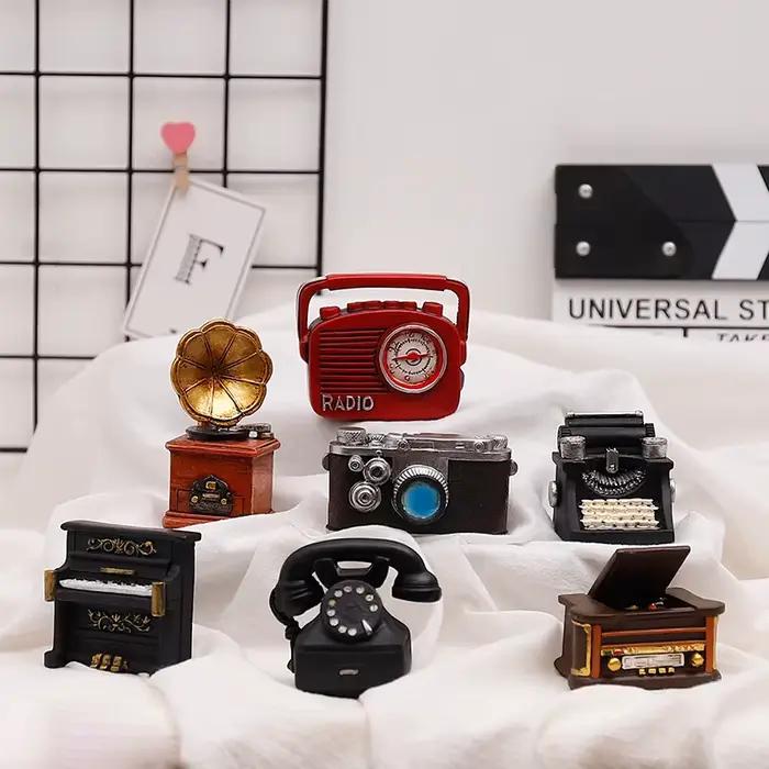 Ornement de modèle de téléphone rétro pour la décoration de la maison