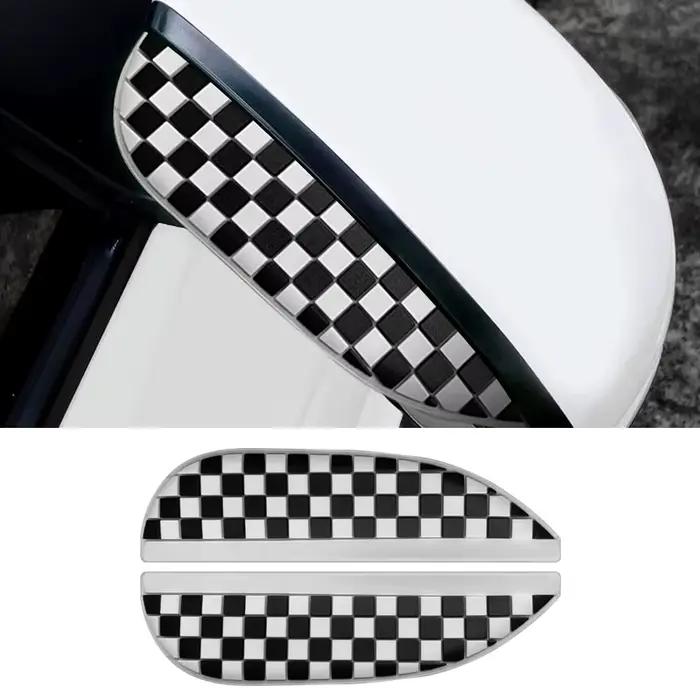 Le pare-pluie pour rétroviseur est destiné aux Mini Cooper, en tant qu'accessoire externe pour le pare-soleil et la protection contre la pluie du rétroviseur de la voiture.