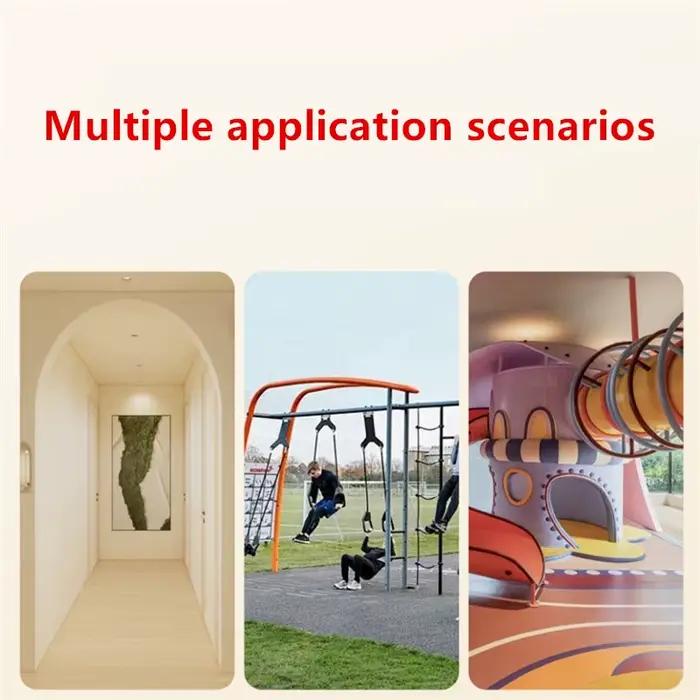 Anneaux de gymnastique jouet de Sport pour enfant anneaux de gymnastique antidérapants avec balançoire sangles réglables entraînement de traction équipement de Fitness de gymnastique jouet