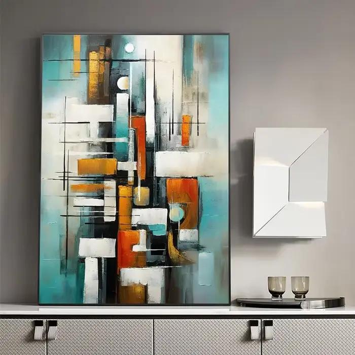 Art mural abstrait classique