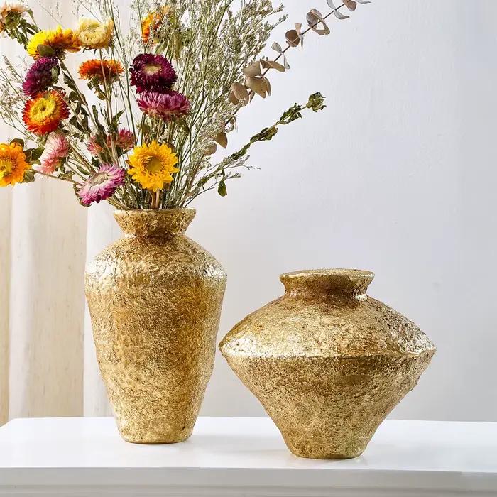 1 pièce, un vase décoratif rétro en terre cuite