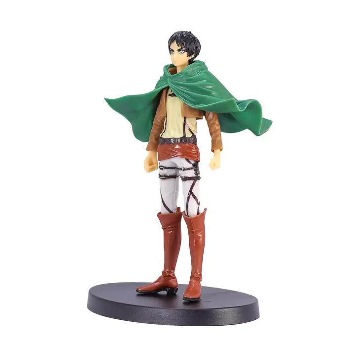 Figurine articulée Titan, Eren, Figurine d'anime, Cadeau de merchandising d'anime pour l'anniversaire des amis, Statue de personnage d'anime, Ornement de bureau, Ornement de console PC, Figurine de co