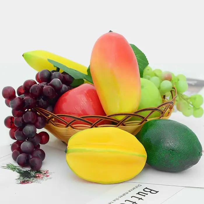 Faux fruits décoratifs en mousse