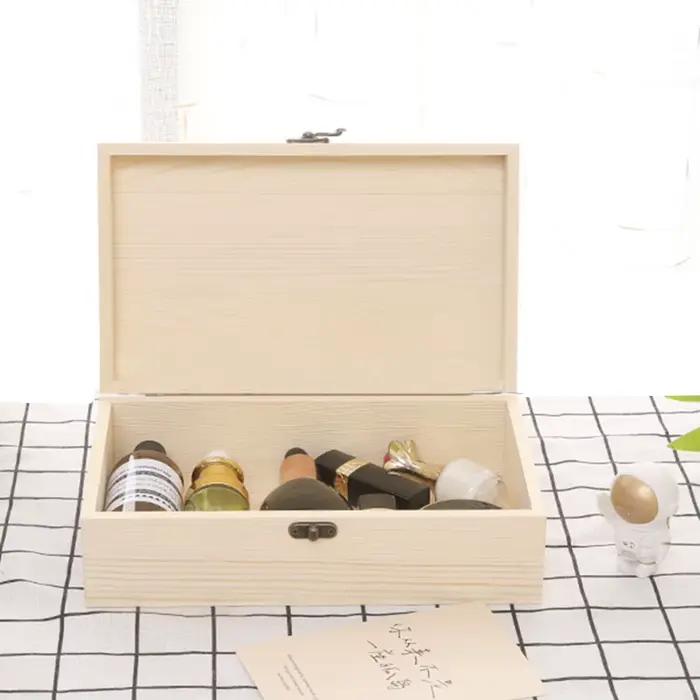 Boîte de rangement en bois