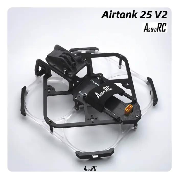 [Monture de 2,5 pouces] AIRTANK 25 V2 Cadre FPV canalisé amélioré avec protection pour AstroRC