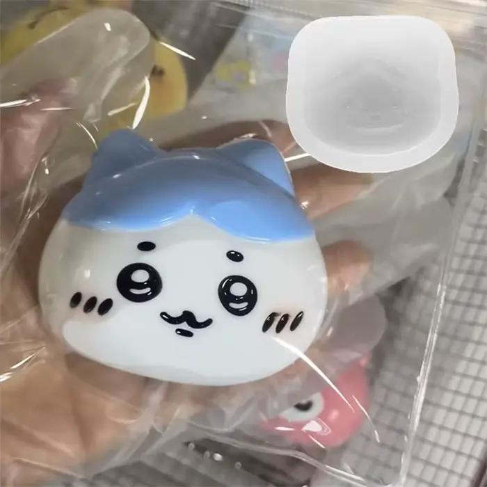 Moule à bougie en silicone en forme de ramen japonais 3D, bougie de collation bricolage, artisanat en plâtre de Regina fait à la main, moules à jouets spongieux mochi en résine