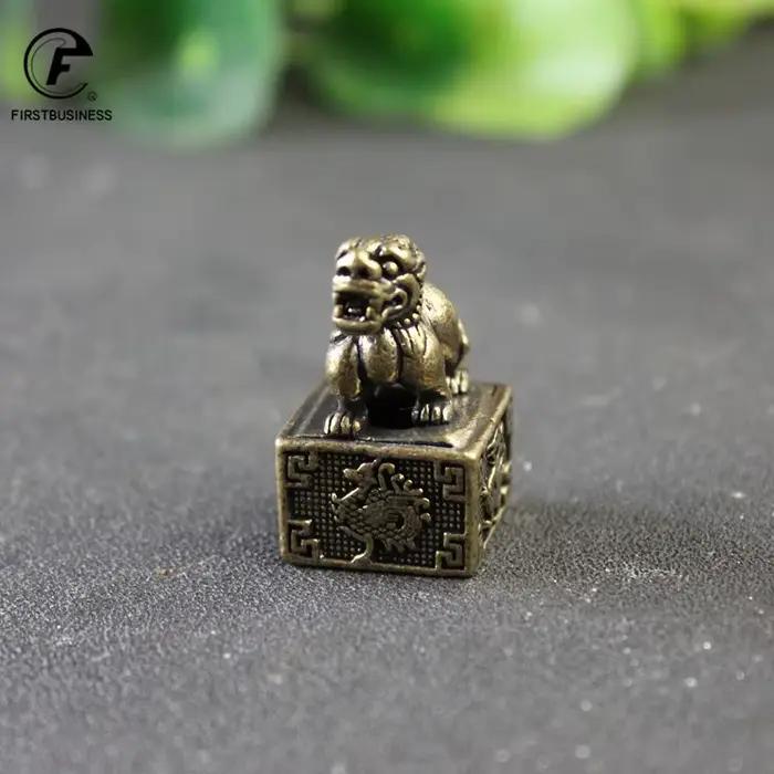 Symboles Mythiques Pixiu Figurines Miniatures Vintage En Laiton Accessoires De Décoration Maison Occasions Spéciales